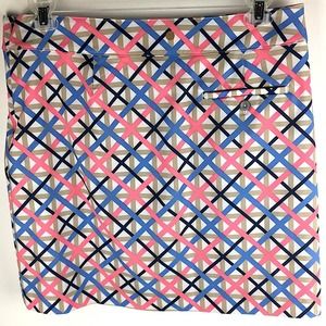 EP/NEW YORK's smooth multicolored comfortable tennis shorts size 10